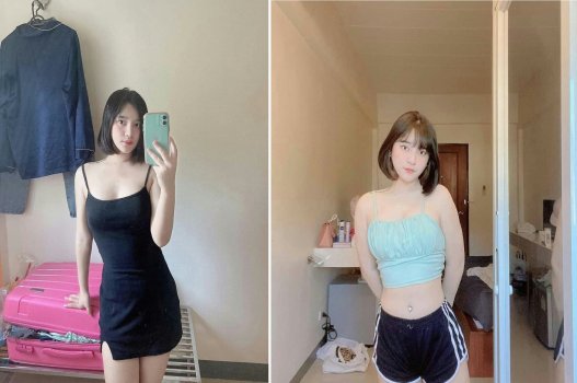 Cô gái tóc ngắn dễ mến vụng trộm cùng đồng nghiệp